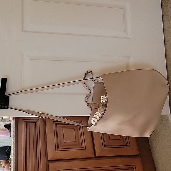 JULES Kae Tote Bag Vegan Leather Large Rachel Zoe Box of Style Purse in Blush - Picture 4 of 6